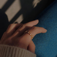 Romantic Heart Lacey Ring