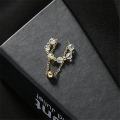 Crystal ear cuff