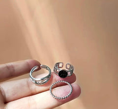 Stackable ring set