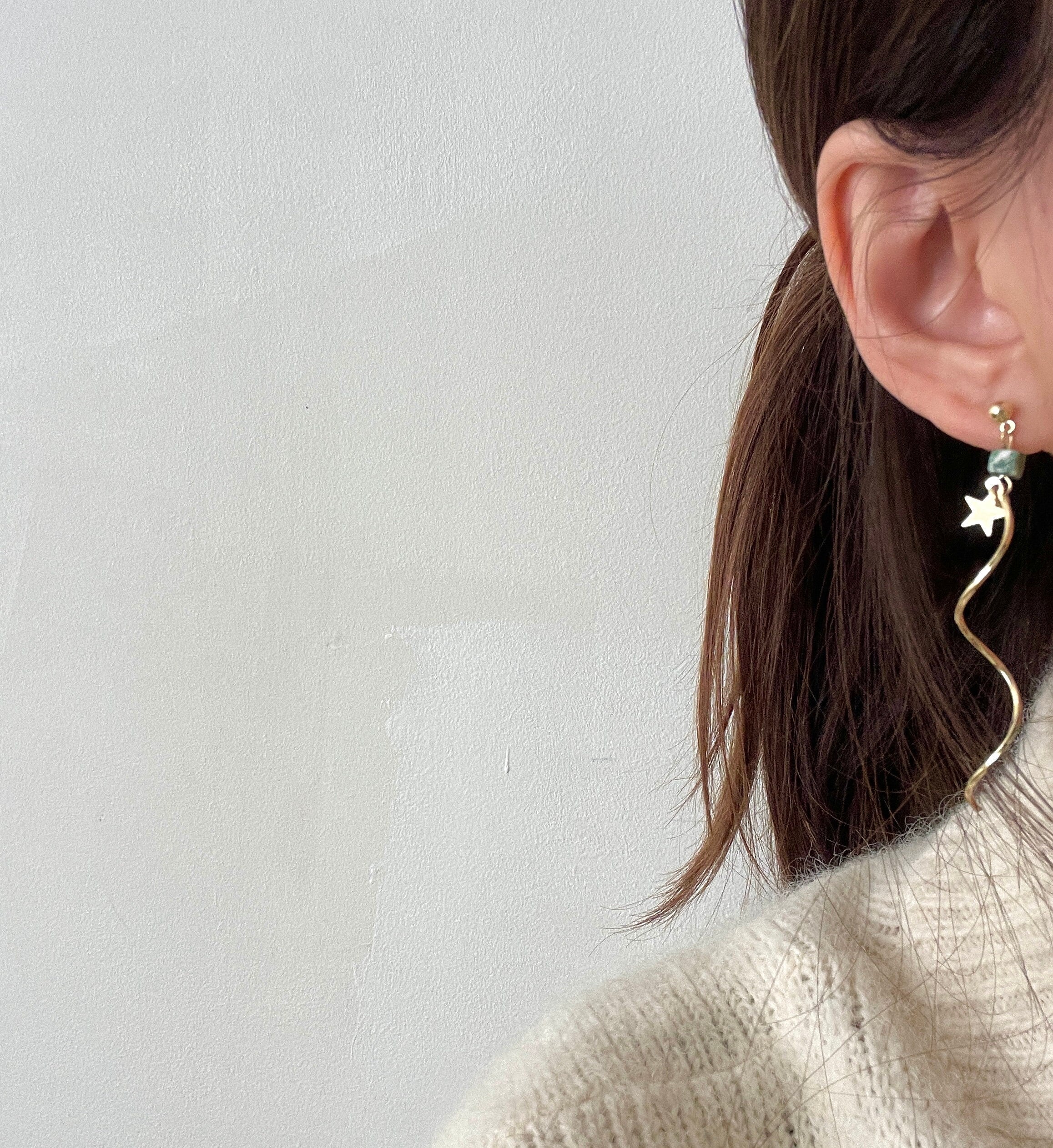 Dainty Spiral Earrings