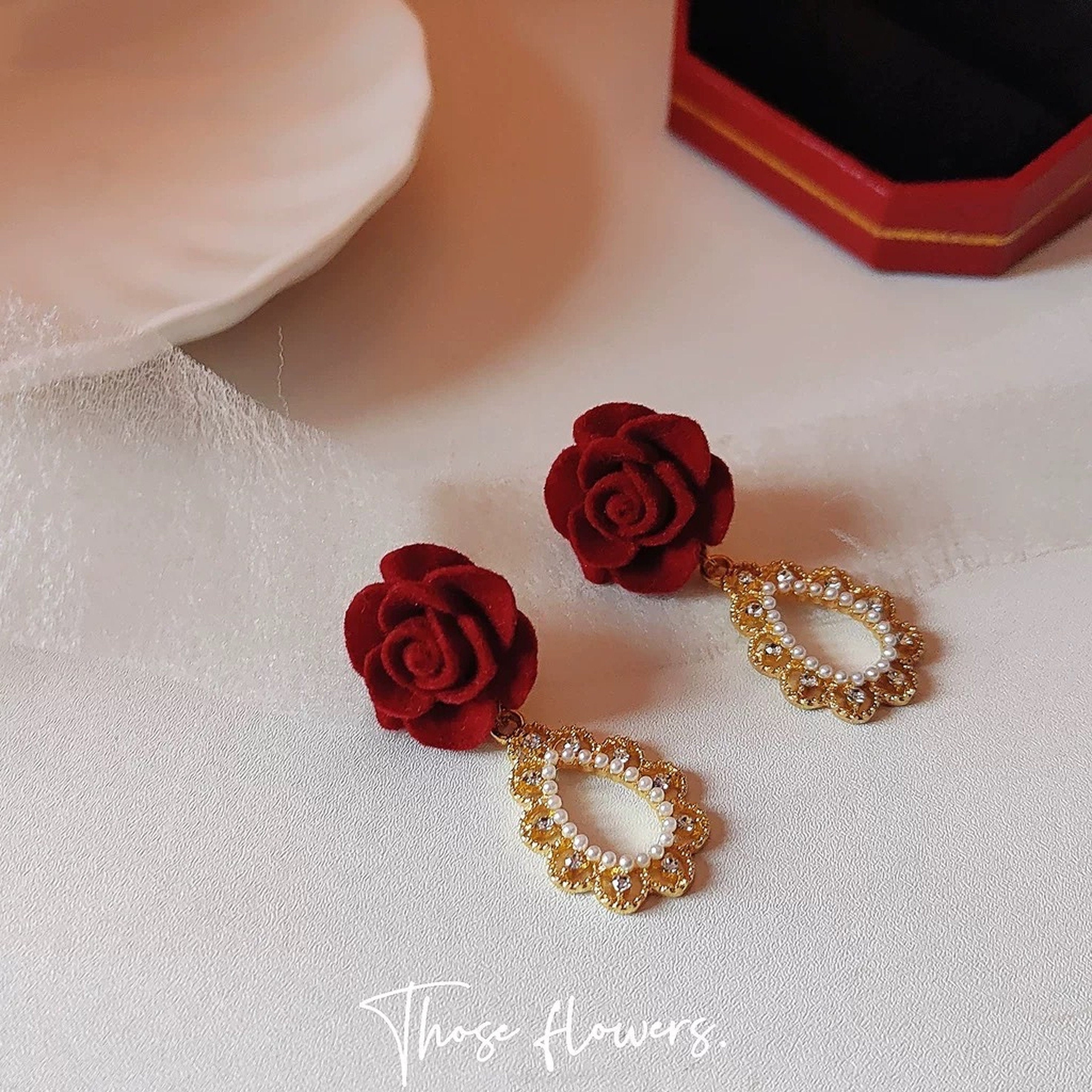 Beauty and the Beast Princess Earrings