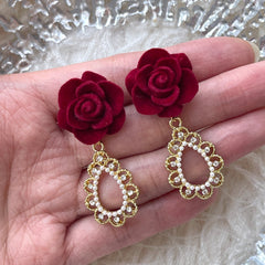 Beauty and the Beast Princess Earrings