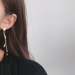 Spiralförmige Ohrringe