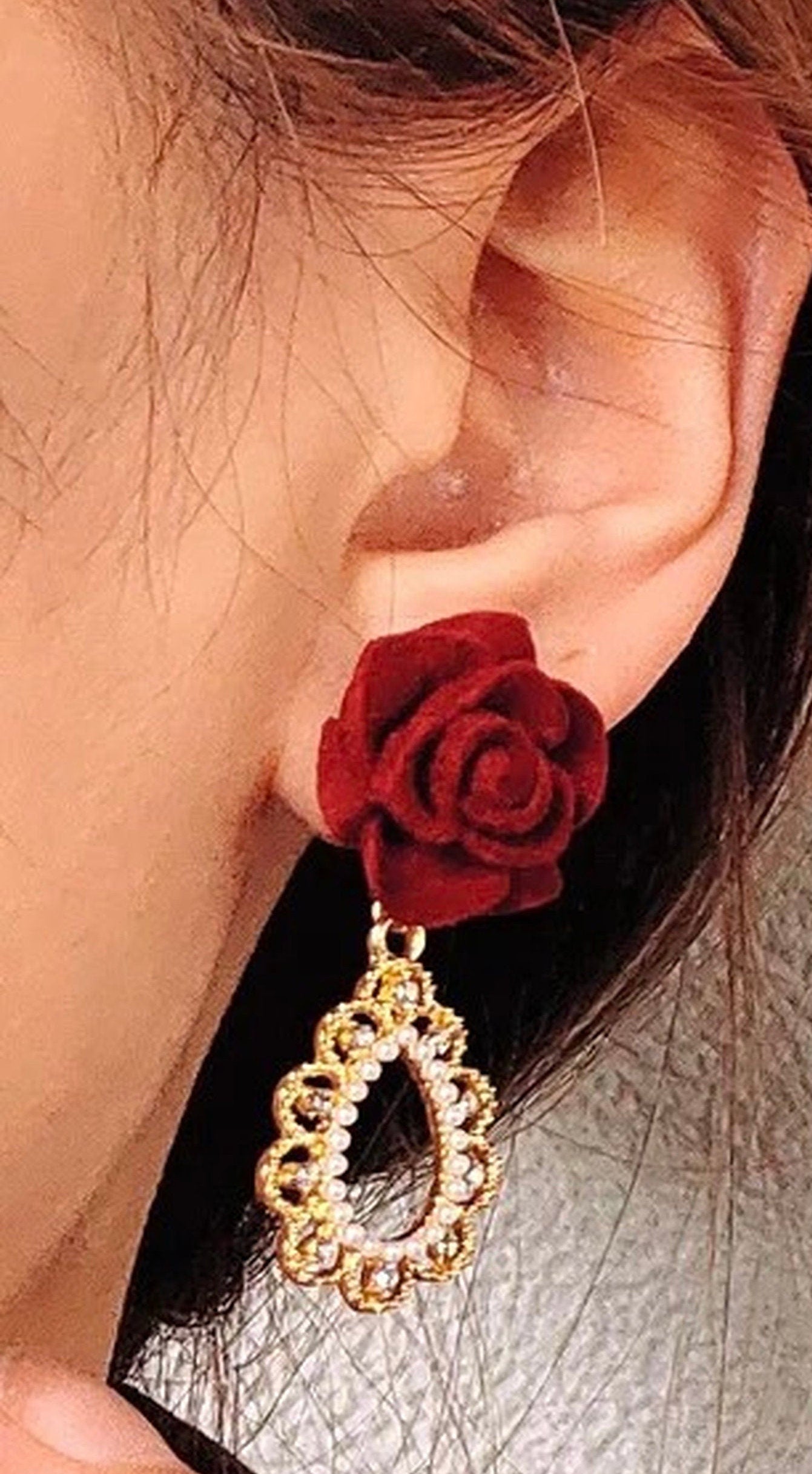 Beauty and the Beast Princess Earrings