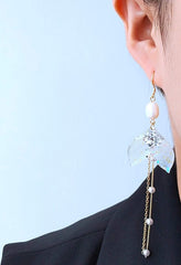 Pendientes de cola de sirena hechos a mano