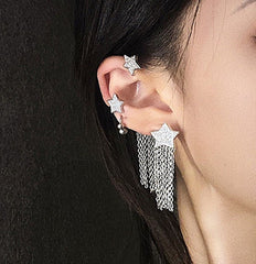 Envoltura para orejas con forma de estrella del norte