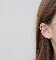 Dainty cuff earrings