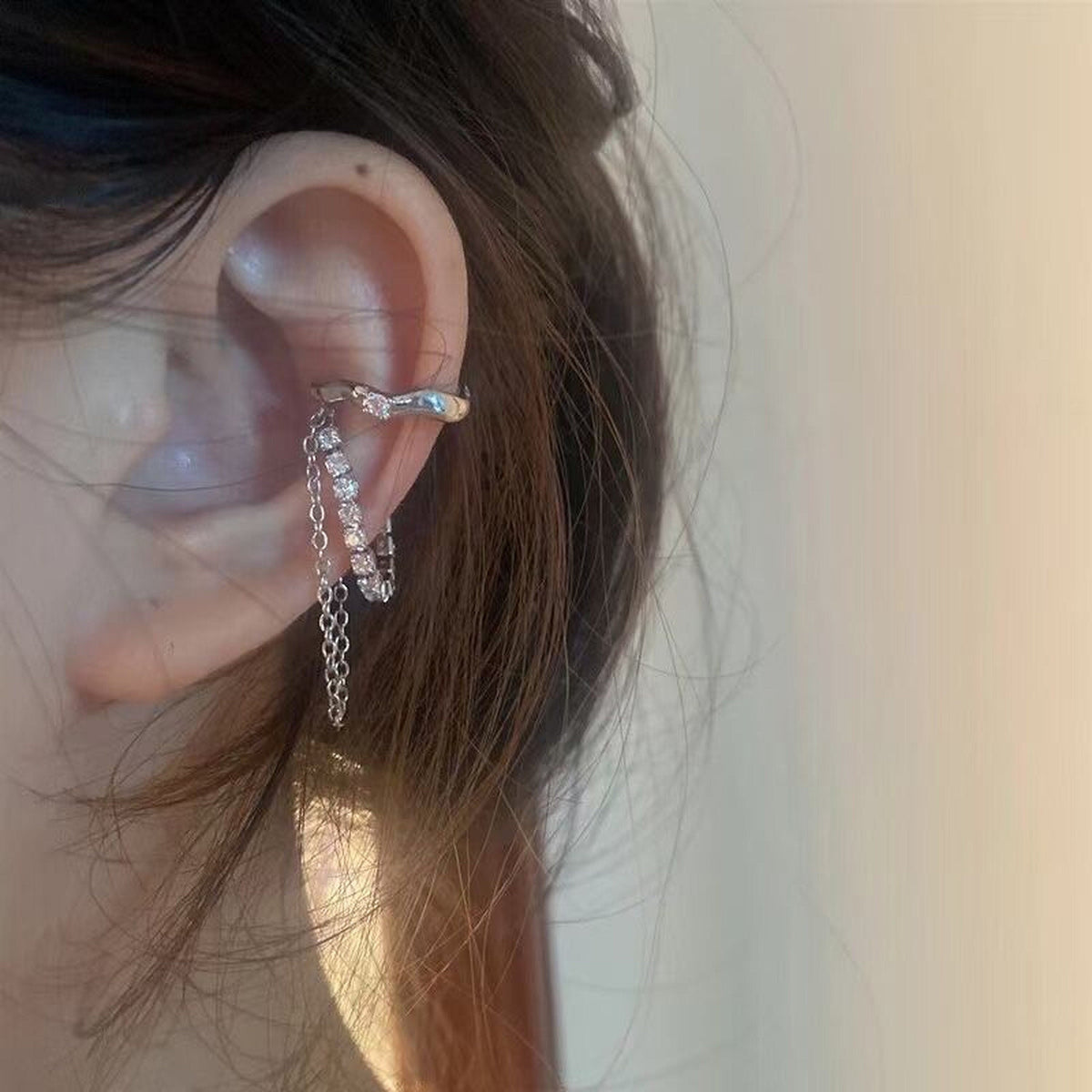 Pendientes góticos con capas