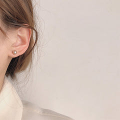 Natural Pink Pearl Everyday Simple Stud