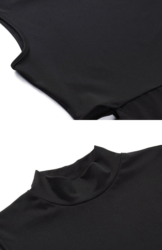 Sexy High-Slit Strappy Dress