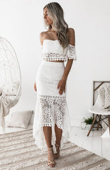 Ladies Casual Lace Suit Dress