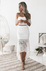 Ladies Casual Lace Suit Dress