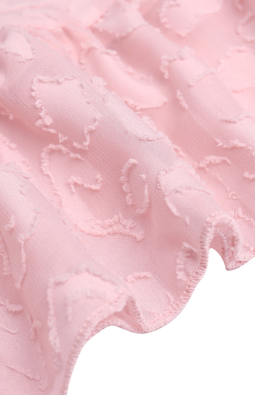 Ladies Spring Chiffon Lace Jacquard Dress
