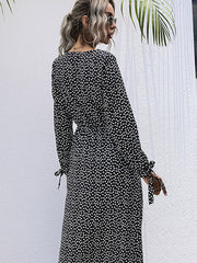 product long -sleeved long -sleeved base dress