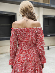 product long -sleeved long -sleeved base dress