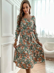 product long -sleeved long -sleeved base dress