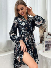 product long -sleeved long -sleeved base dress