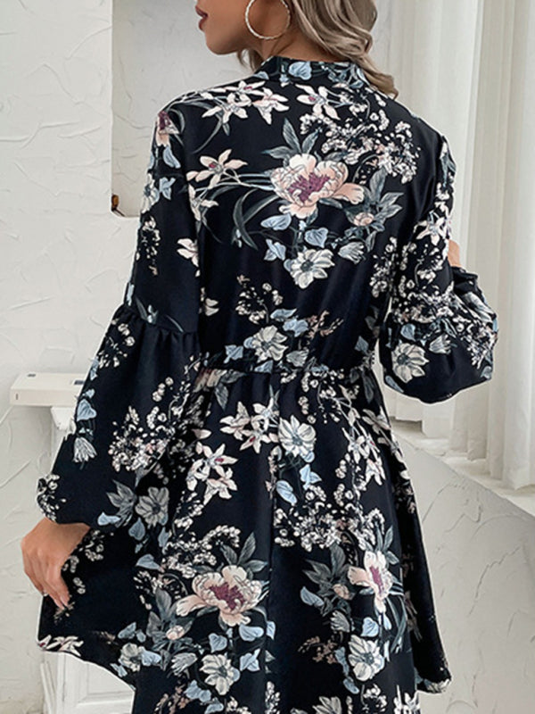product long -sleeved long -sleeved base dress