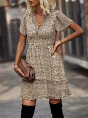Casual all-match sexy short dress
