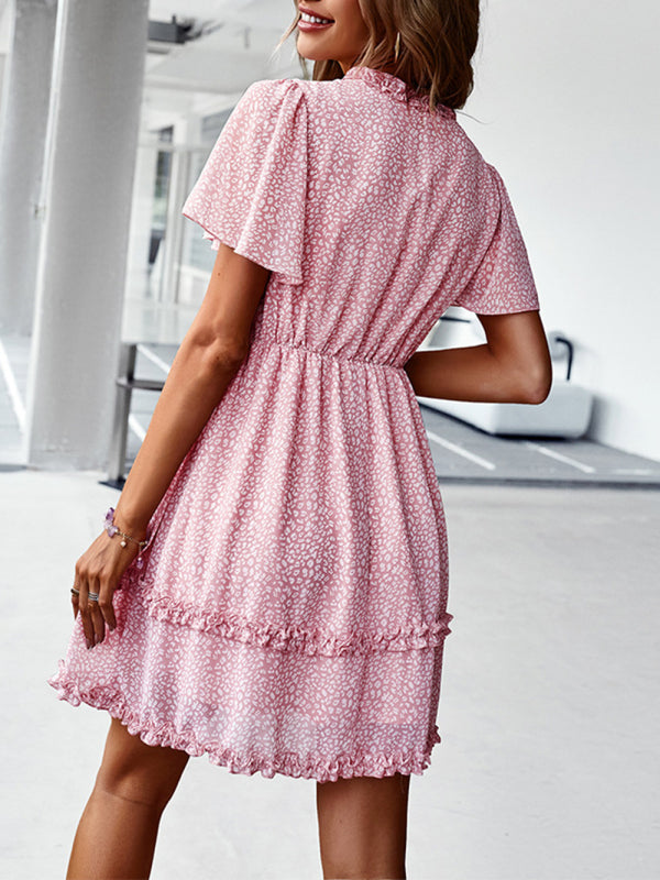 Casual all-match sexy short dress