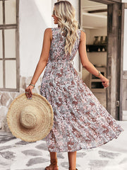 waist waist vest casual resort style dress