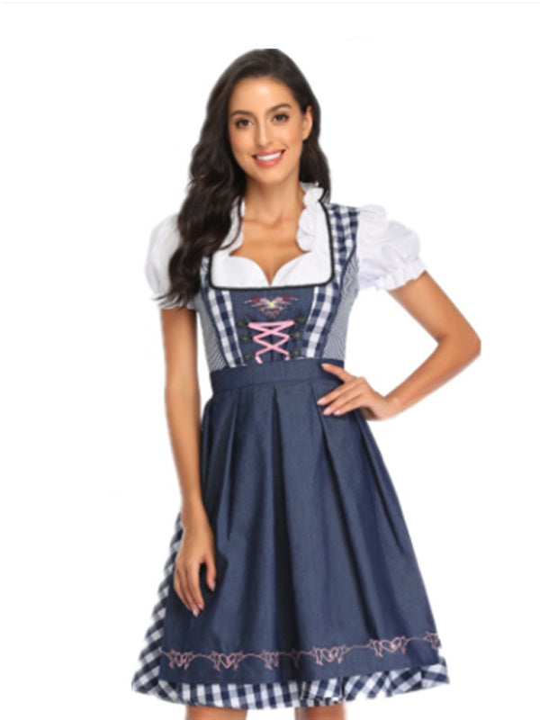 German Oktoberfest Dress Maid Costume