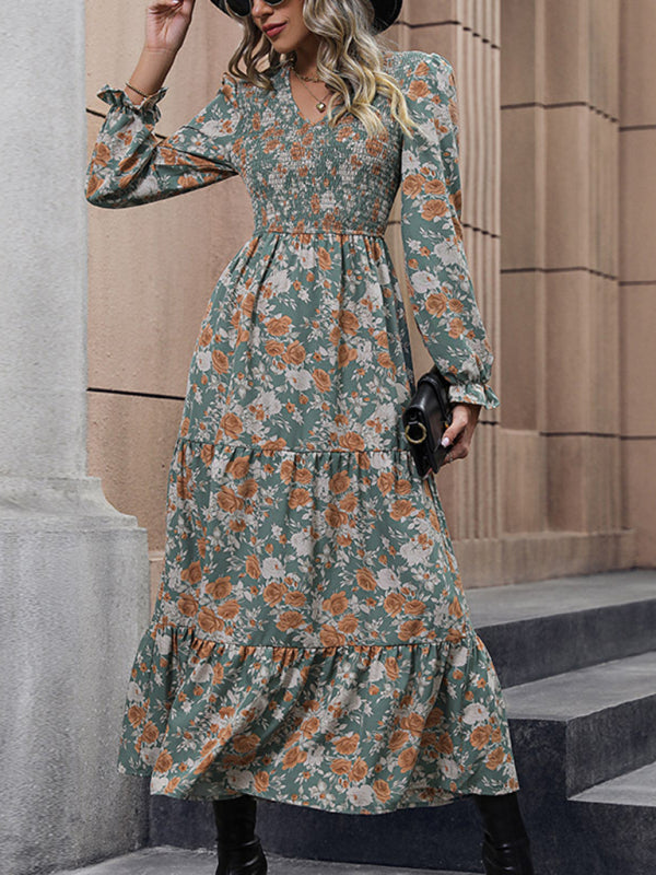 elegant long skirt, elegant and high-end dress