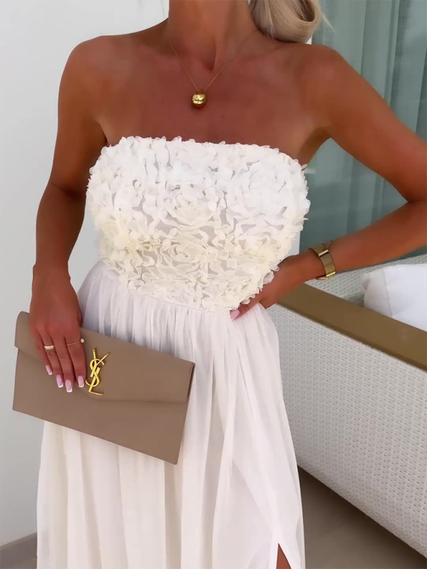 Slit Party Loose Holiday Dress