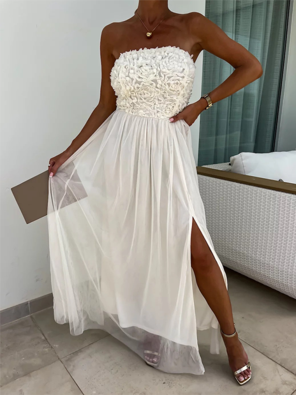Slit Party Loose Holiday Dress