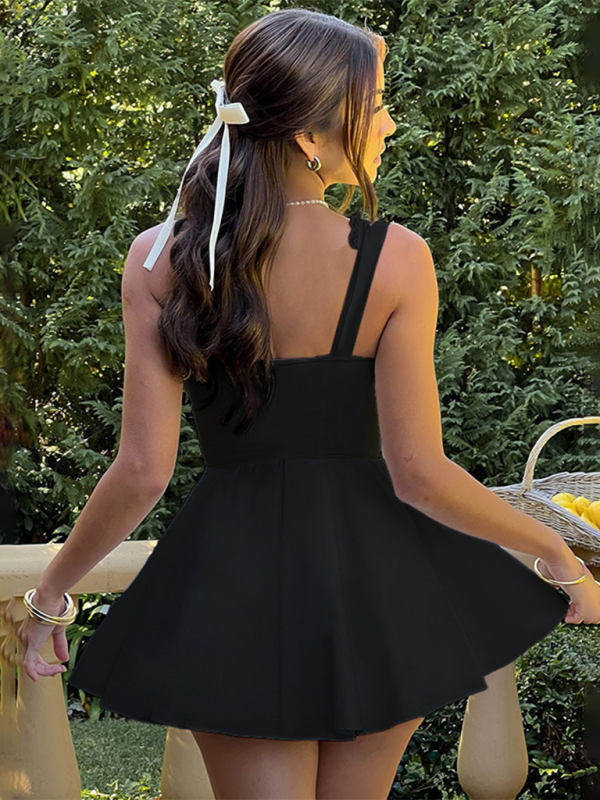 Backless Sling Lace Dress