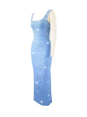 Slim Rhinestone Bandage Dress Party Bandage Dress
