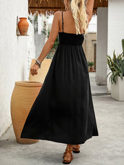 style sleeveless casual suspender dress