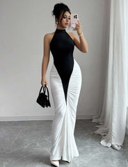 Strapless Figure-Hugging Dress
