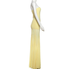 One-Shoulder Strapless Dress