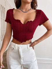 V-Neck Short Top