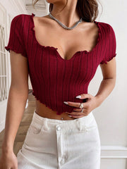 V-Neck Short Top