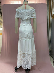 Ladies Casual Lace Suit Dress