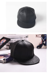 Leather Baseball Hat