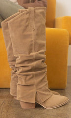 OASIS SOCIETY Thea – Jeansstiefel mit umklappbarem Schlitz