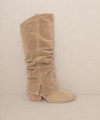 OASIS SOCIETY Thea – Jeansstiefel mit umklappbarem Schlitz