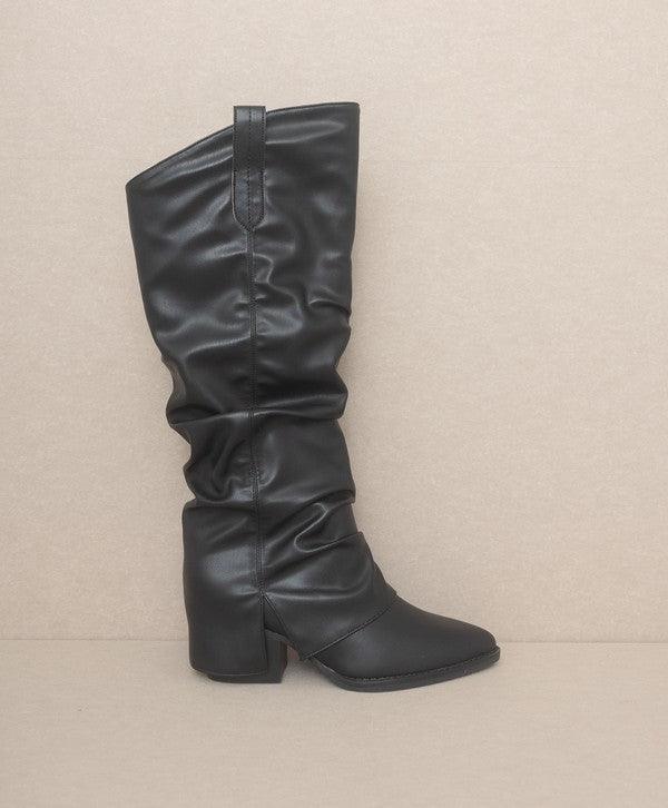 OASIS SOCIETY Thea – Jeansstiefel mit umklappbarem Schlitz