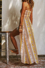 Camisole mit V-Ausschnitt und Print