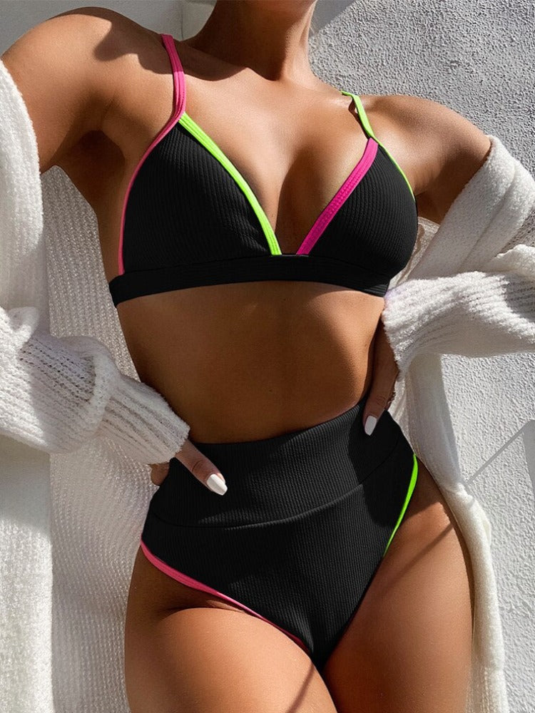 The Neon Two Piece Bikini