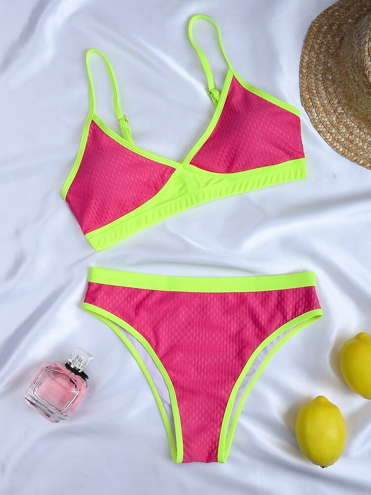 Bikini de dos piezas Pink Lemon