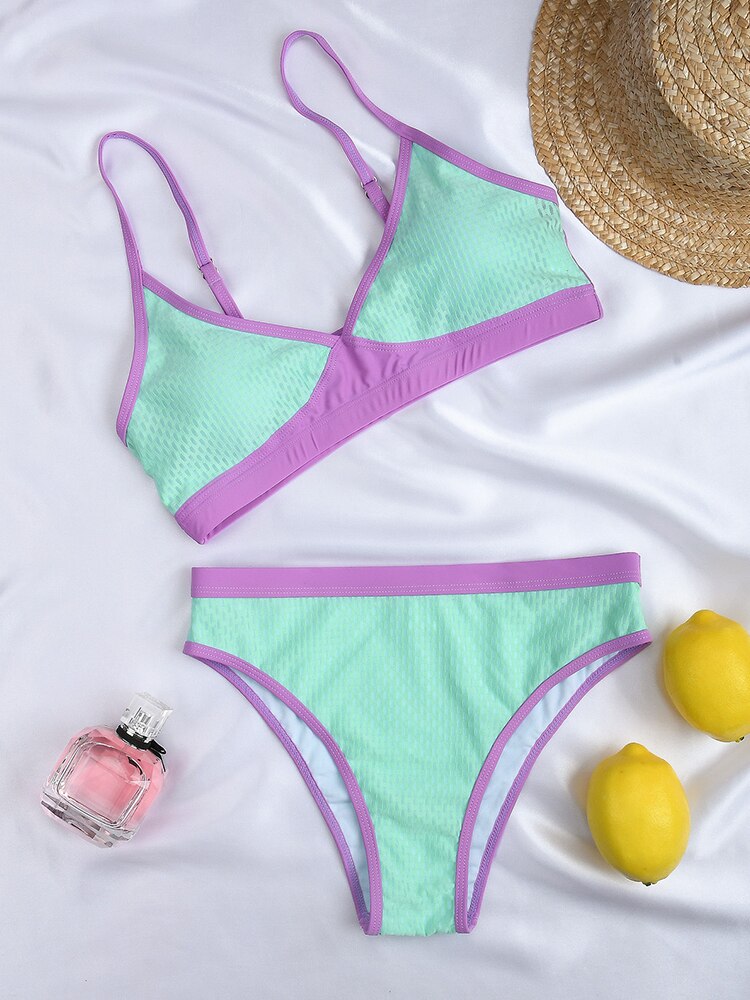 The Pink Lemon Two Piece Bikini