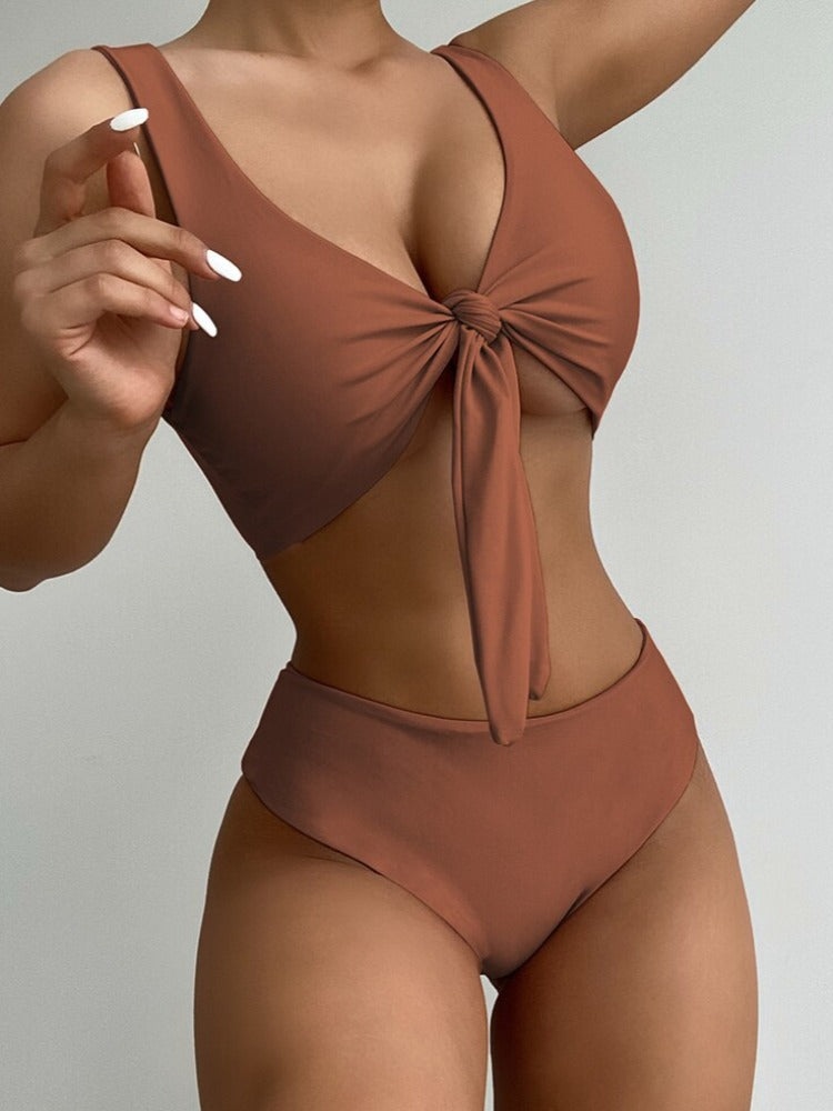 The Mid Bow Two Piece Bikini