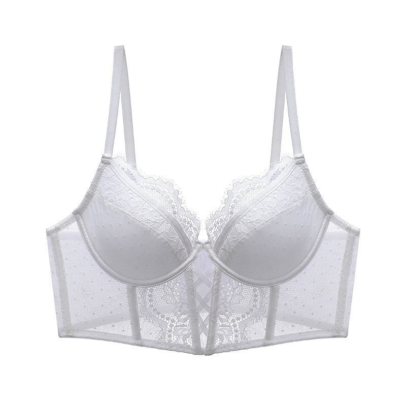 French Embroidery Shaper Lace Bralette