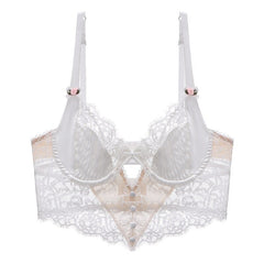 Embroidery Lace Women's Hollow Out Bralette