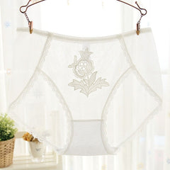 Transparent Hollow Out Net Lace Underpants