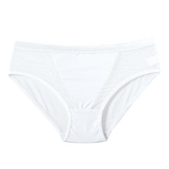 Transparent Mesh Low-Rise Briefs